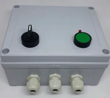 Caixa de comando com Placa eletrônica para boia mecânica