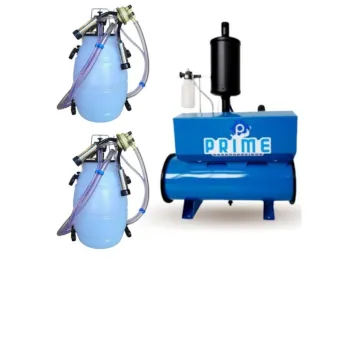 Ordenhadeira Prime BV 450, motor de 2 cv, com 2 conjuntos