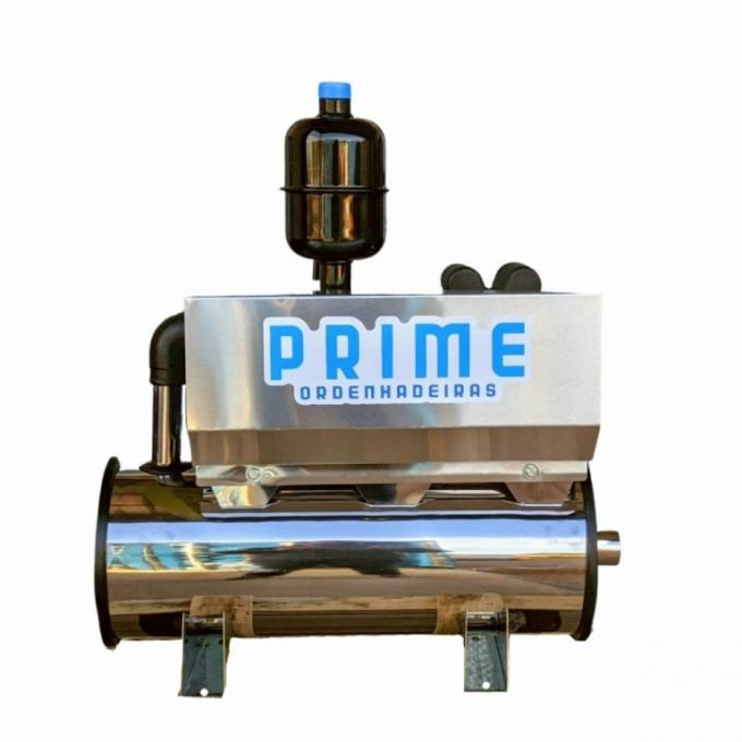 Ordenhadeira Inox Prime Bv 600l, Motor 2 Cv, Até 5 Conjuntos